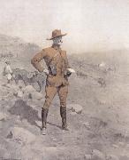 Frederic Remington The Corre-spondent (mk43) Spain oil painting artist
